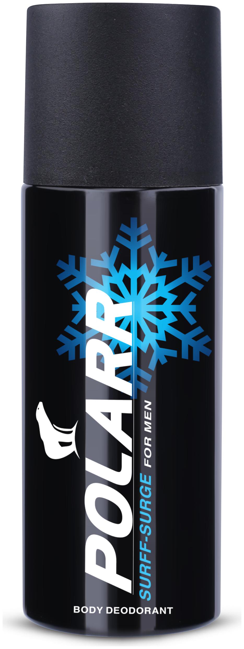 

Polarr Surff-Surge Deo Spray for men Antiperspirants 150ml