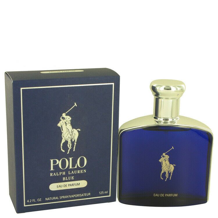 

Polo Blue by Ralph Lauren Eau De Parfum Spray 4 2 oz 125 ml Men
