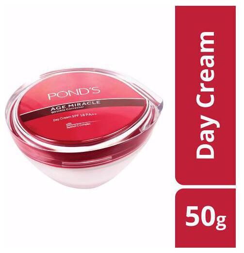 

Pond s Age Miracle Wrinkle Corrector SPF 18 PA Day Cream 50 g