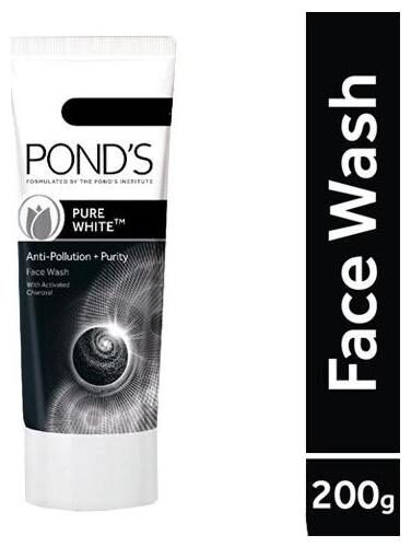 

Pond s Facewash - Pure White Anti Pollution With Activated Charcoal 200 g