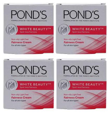 

Pond s White Beauty Spotless Fairness Cream 35 g each Pack Of 4
