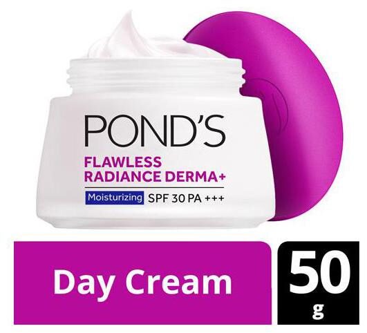

Ponds Day Cream - Moisturizing Flawless Radiance Derma Spf 30 Pa 50 g
