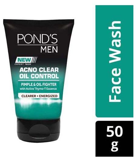 

Ponds Face Wash - Men Acno Clear Oil Control 50 g