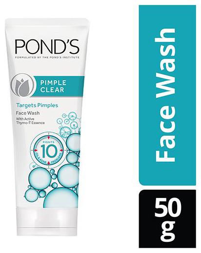 

Ponds Face Wash - Pimple Clear White 50 g