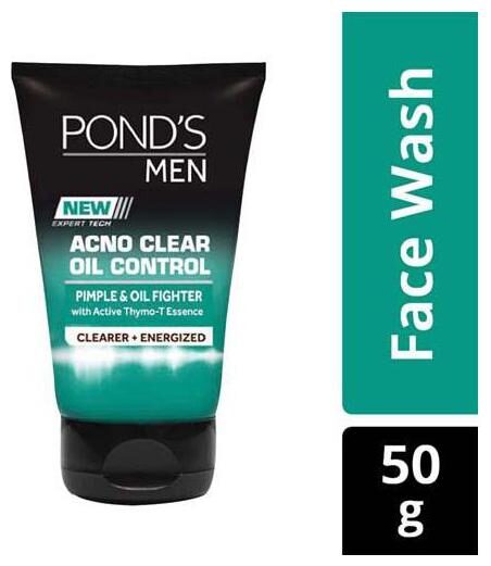 

Ponds Face Wash - Men Acno Clear Oil Control 50 g