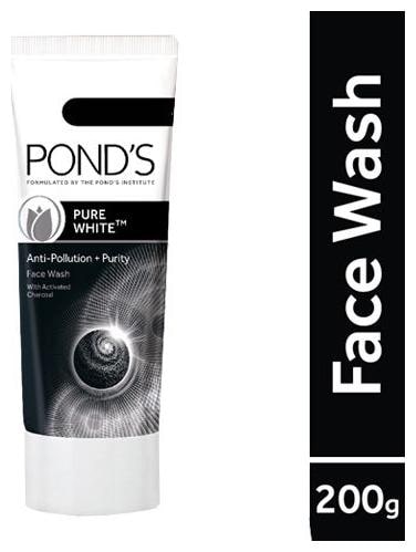 

Ponds Facewash - Pure White Anti Pollution With Activated Charcoal 200 g