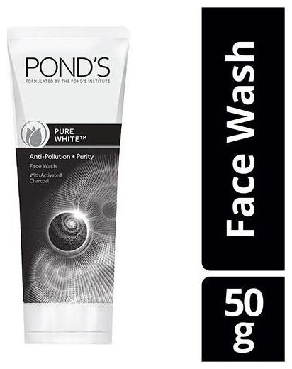 

Ponds Pure White Anti Pollution Purity Face Wash 50g