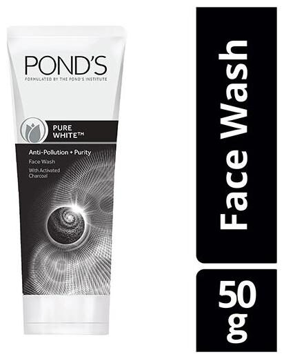 

Ponds Pure White Anti Pollution Purity Face Wash 50g