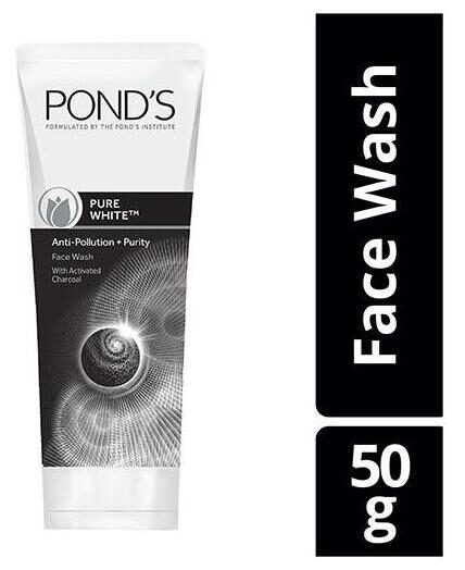 

Ponds Pure White Anti Pollution Purity Face Wash 50g