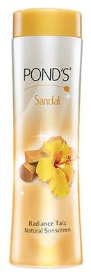 

Ponds Talc - Sandal Radiance 100 g