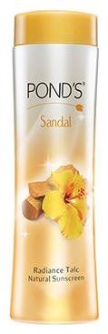 

Ponds Talc - Sandal Radiance 300 g