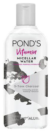 

Ponds Vitamin Micellar Water - D-Toxx Charcoal 250 ml