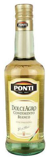 

Ponti White Balsamic Dressing Vinegar 500 ml