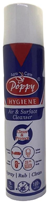 

Poppy - 70 Alcohol Based Hygiene Air Surface Disinfectant Cleaner -350ml (Pack of 1)