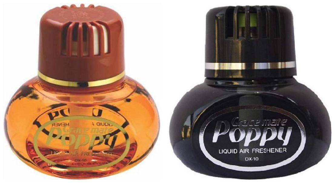

Poppy GARDENIA And POISION Liquid Car Air Freshener (150 ml) (Pack of 2)