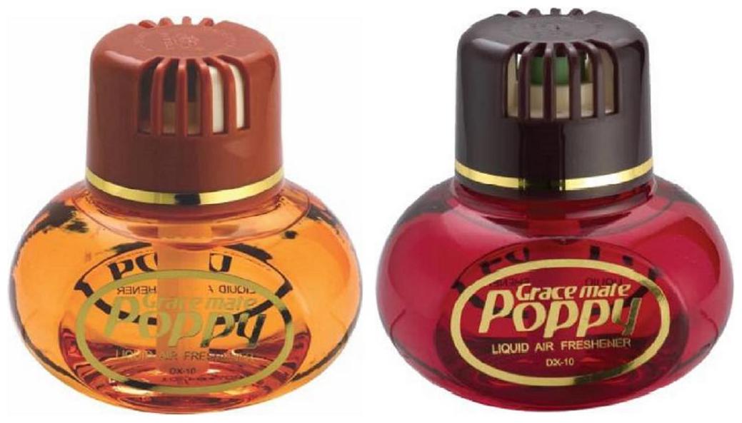 

Poppy GARDENIA And STRAWBERRY Liquid Car Air Freshener (150 ml) (Pack of 2)