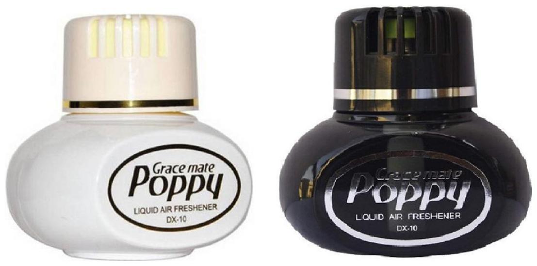 

Poppy JASMINE And POISION Liquid Car Air Freshener(150 ml) (Pack of 2)
