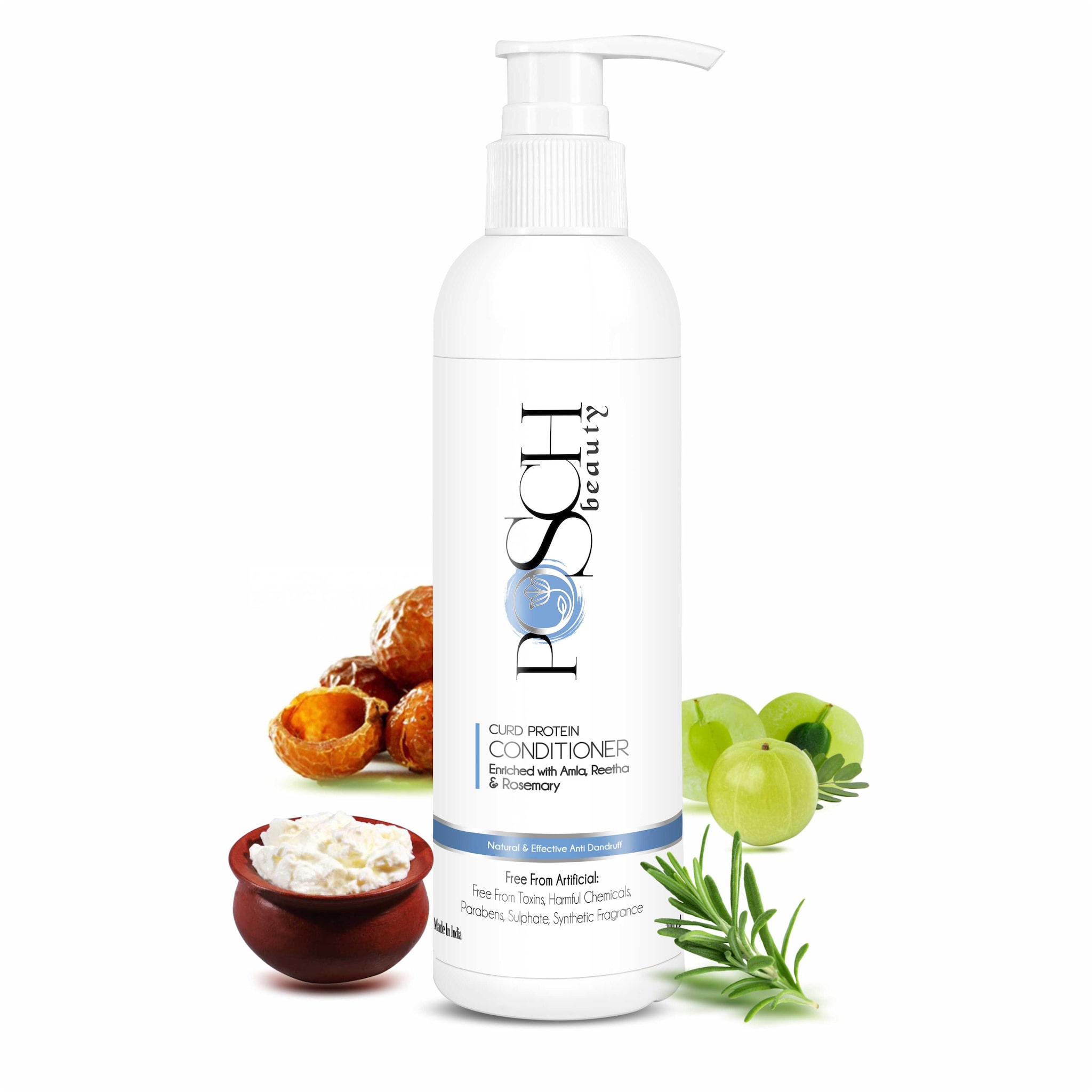 

Posch Curd Protin Conditioner With Amla Reetha Rosemary (200ml)