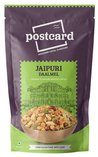 

PostCard Jaipuri Daalmel - Khatta Meetha Roasted Dal Snack 120 g