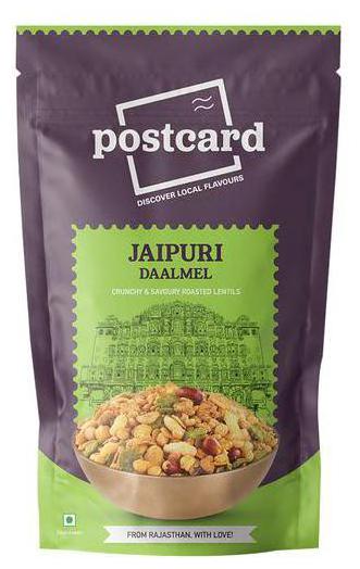 

PostCard Jaipuri Daalmel - Khatta Meetha Roasted Dal Snack 120 g