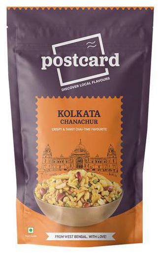 

PostCard Kolkata Chanachur - Famous Bengali Tea-Time Snack 120 g