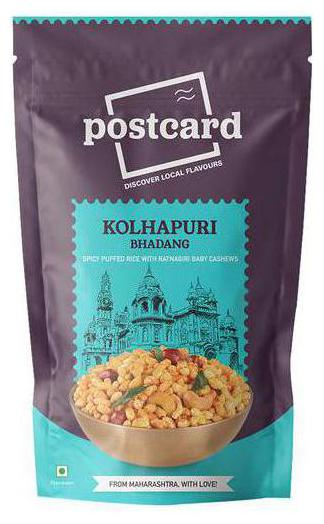 

PostCard Kolhapuri Bhadang - Spicy Bhel With Nuts 65 g