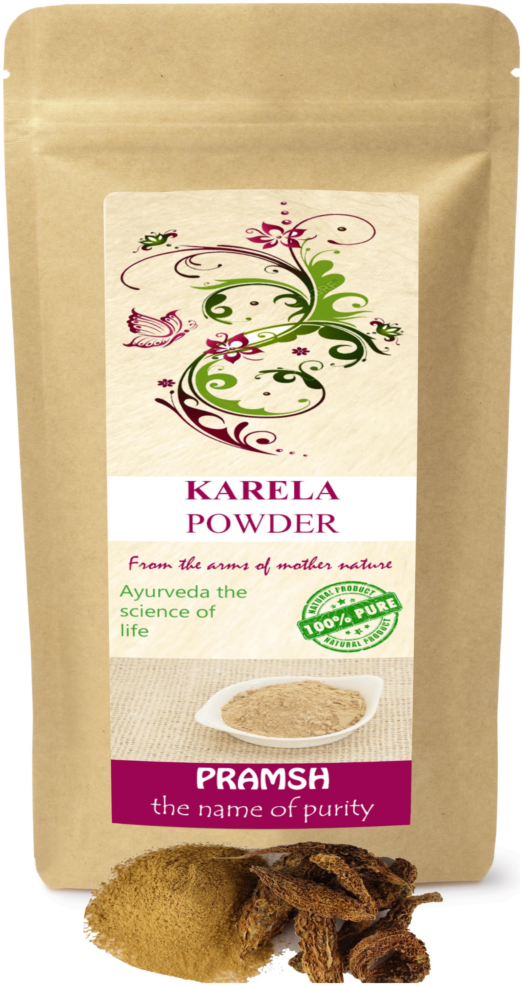 

Pramsh Traders Premium Quality Karela (Bitter-Guard) Powder 400g (Pack of 1)