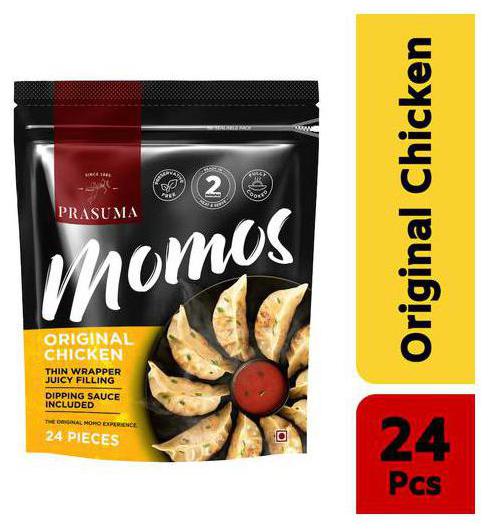 

Prasuma Momos - Original Chicken 24 pcs