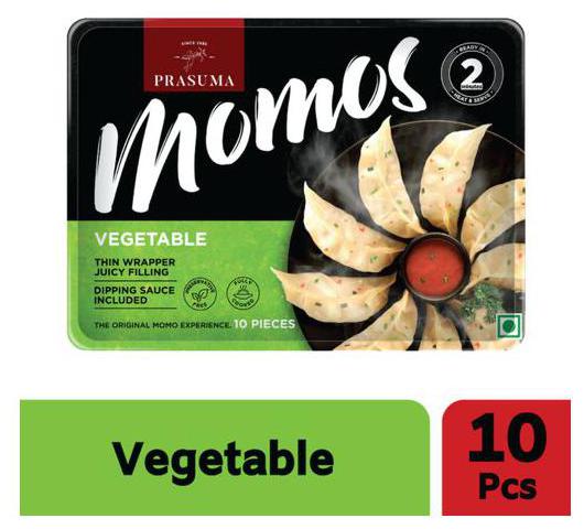 

Prasuma Momos - Vegetable 10 pcs