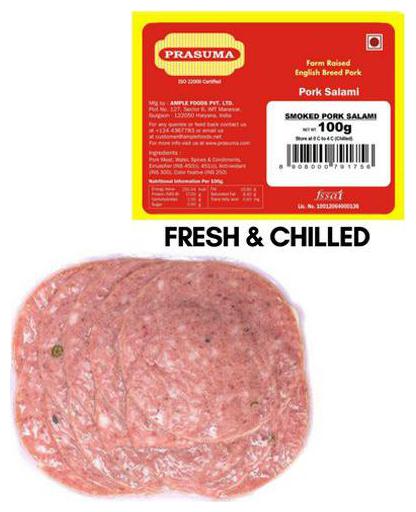 

Prasuma Pork - Smoked Salami Fresh Chilled 100 g