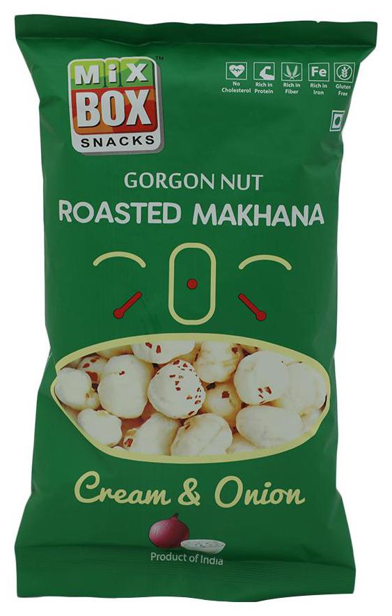 

PRAVIN MIXBOX Makhana - Roasted Cream Onion 35 g