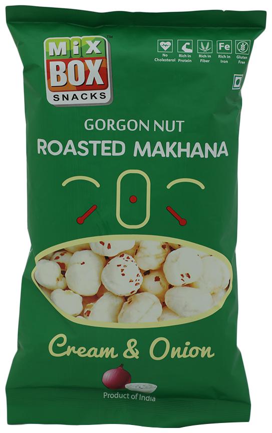 

PRAVIN MIXBOX Makhana - Roasted Cream Onion 35 g