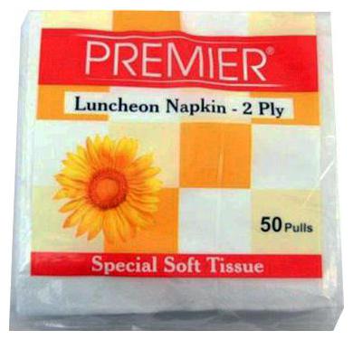 

Premier Luncheon Napkin - Special Soft Tissues 2 Ply 50 Pulls