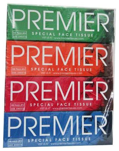 

Premier Special Face Tissue 100 Pulls (Pack of 4)
