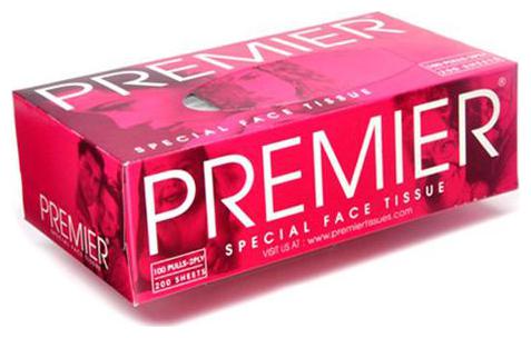 

Premier Special Face Tissue - 2 Ply 100 Pulls
