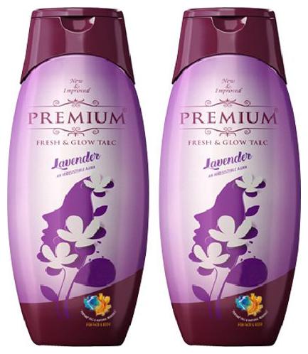 

Premium Fresh And Glow Talcum Powder - Lavender 300 g