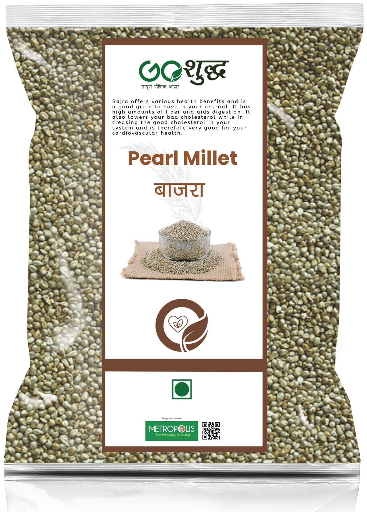 

Goshudh Premium Quality Bajra Sabut Pearl Millet Whole Grain 5Kg (Pack Of 1)