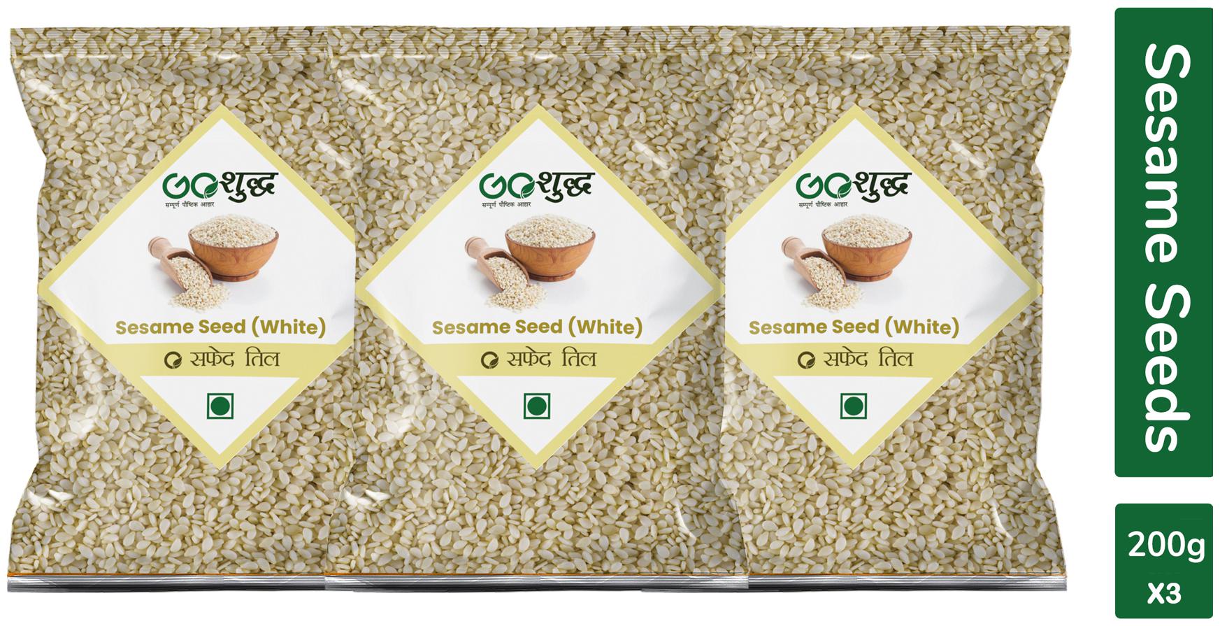 

Premium Quality Sesame Seeds 200 g ( Pack of 3 )