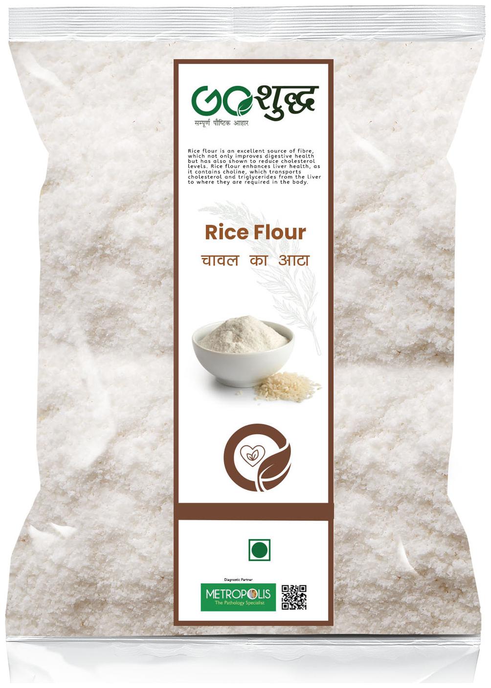 

Goshudh Premium Quality Chaval Atta Rice Flour 3kg (Pack Of 1)