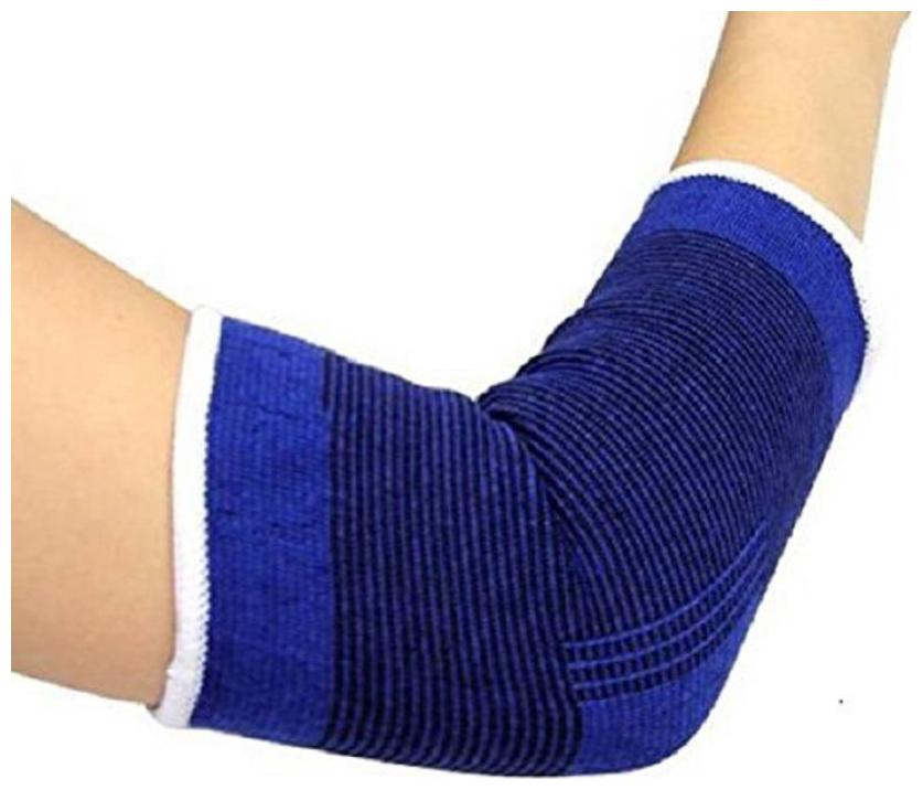 

Premium Quality Elastic Elbow Support (Blue)