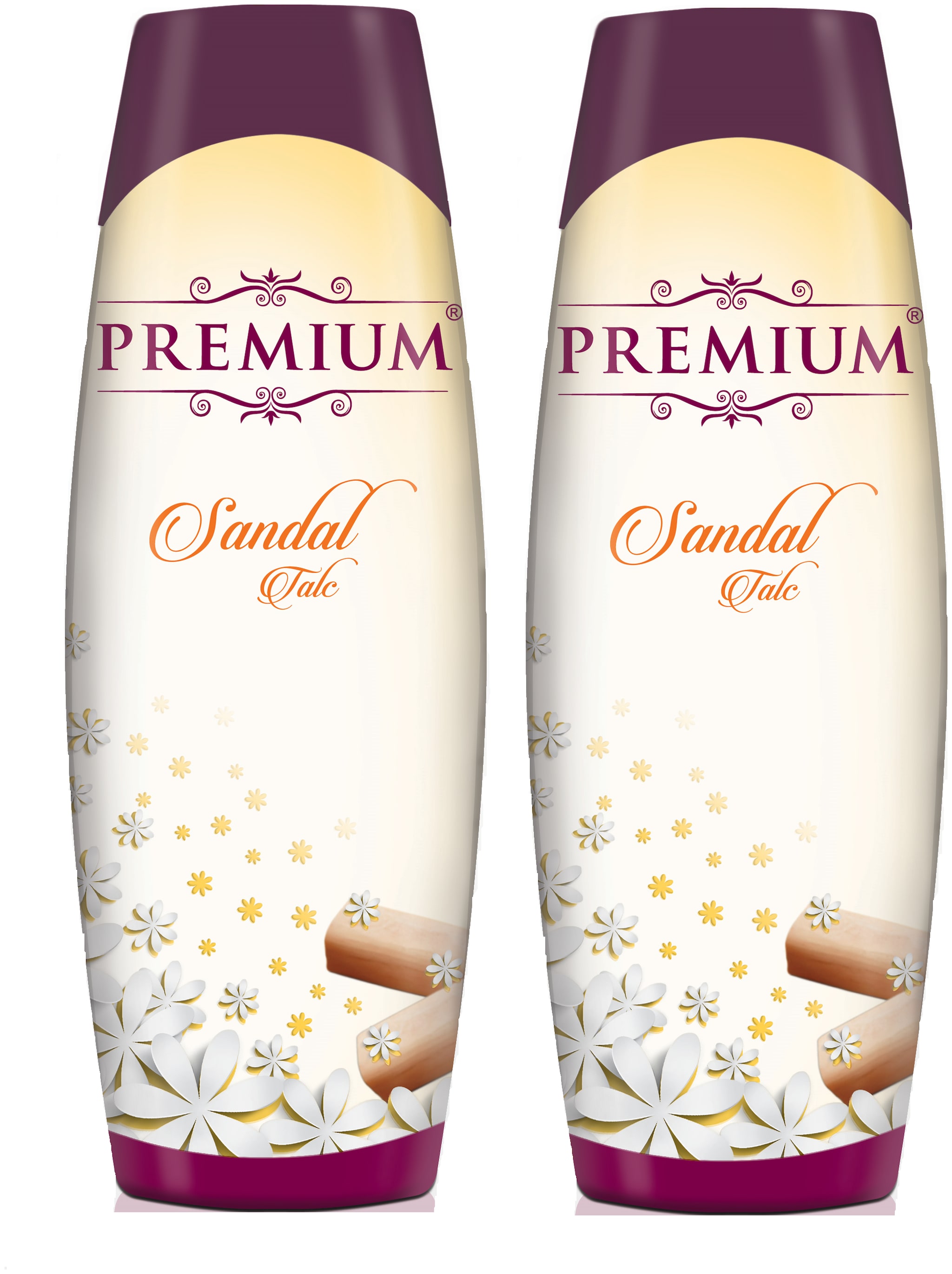 

Premium Sandal Talc - 300g (Buy One Get One Free )