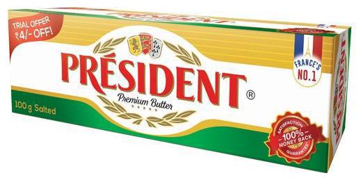 

President Premium Butter - Salted 100 g