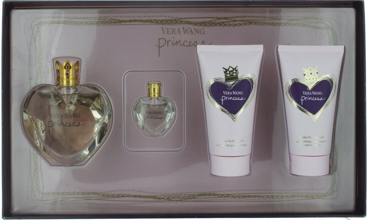 

Princess by Vera Wang for Women Set - EDT 1 7oz BL 2 5oz SG 2 5oz Mini SW