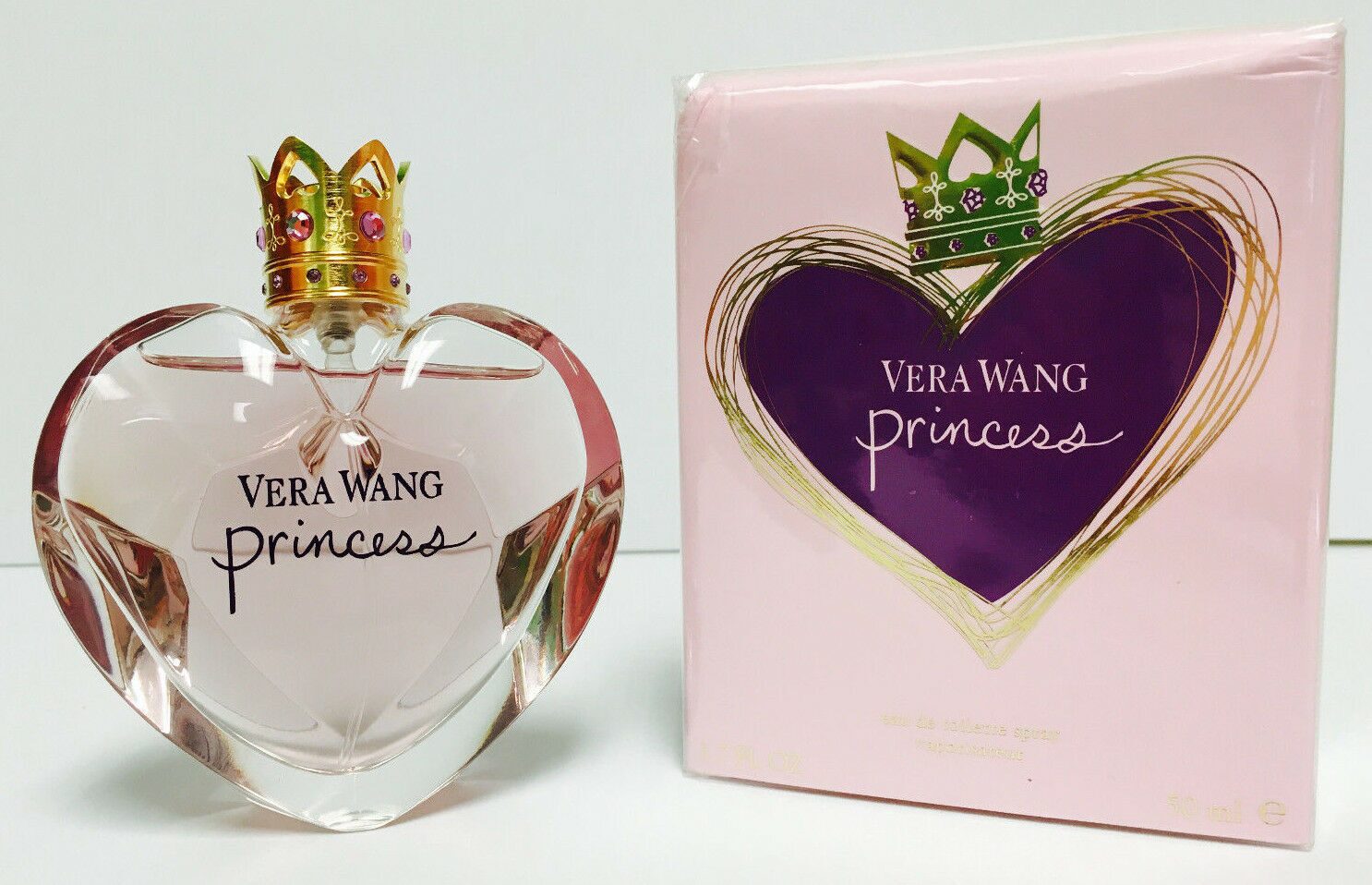 

PRINCESS Perfume by VERA WANG EDT SPRAY 1 7 OZ 50 ML NEW IN SEALED BOX