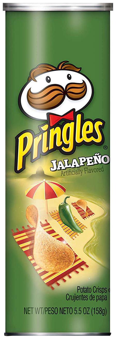 

Pringles Potato Crisps - Jalapeno 158 g