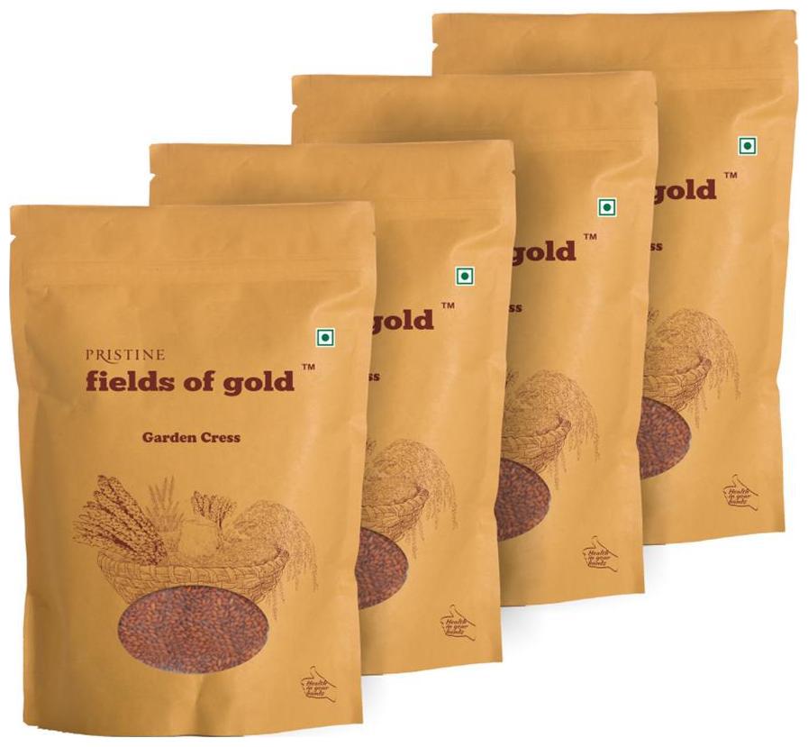 

Pristine Fields Of Gold Garden Cress 100g(Pack of 4)