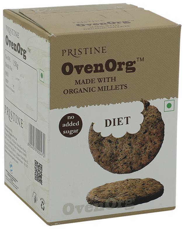 

PRISTINE OvenOrg - Organic Mixed Millet Biscuits 150 g