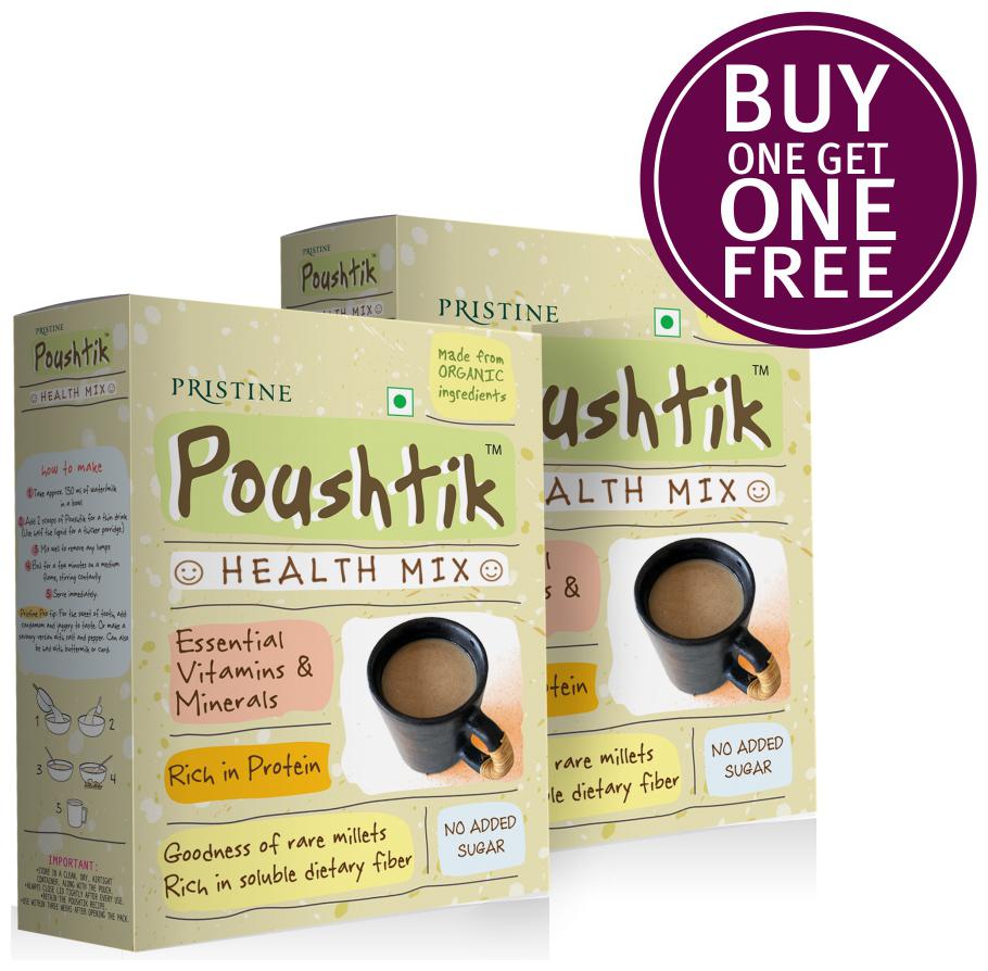 

Pristine Poushtik Health Mix (Health Drink)-400g(Buy 1 Get 1 free)