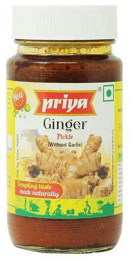 

Priya Pickle - Ginger 300 g