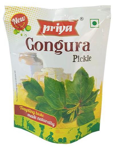 

Priya Pickle - Gongura (With Garlic) 50 g